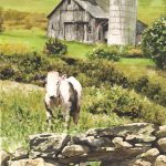 Grazing near a stone wall
Medium: Watercolor
Size: 17.5"x 14.25." Matted and Framed
$ 425.00 SOLD